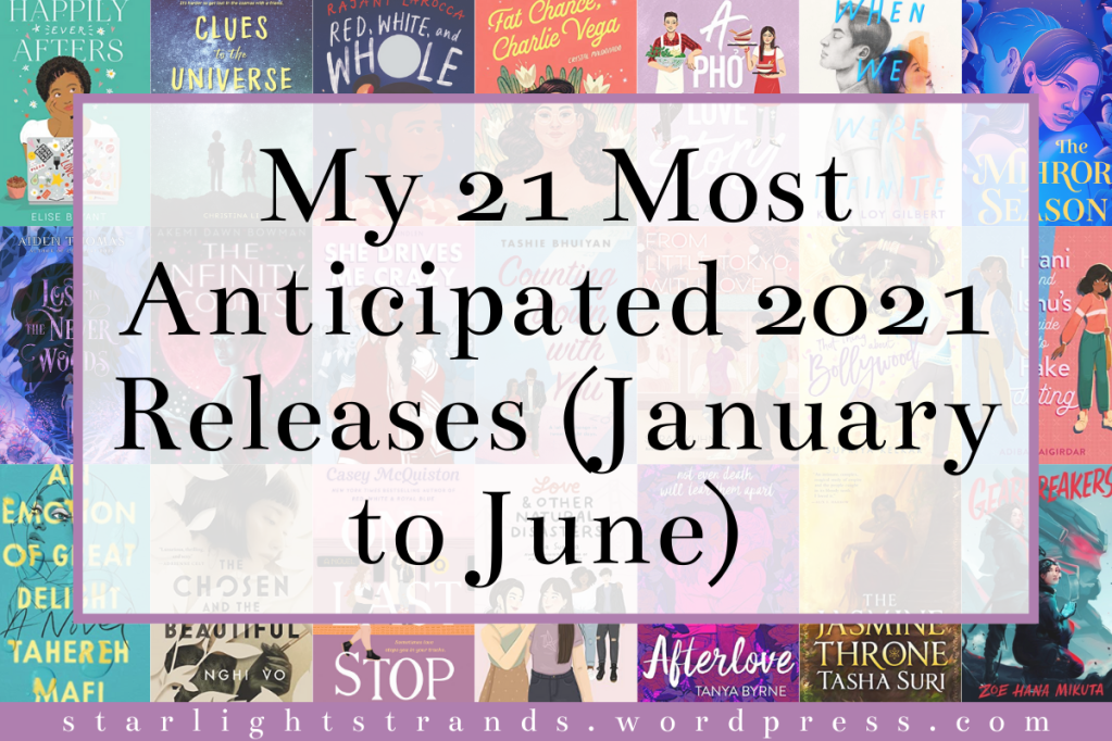 My 21 Most Anticipated 2021 Releases (January to June) // aka Me Wishing I Had All of These Books Right Now!!
